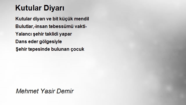 Mehmet Yasir Demir