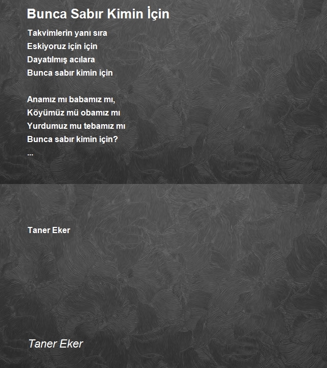 Taner Eker