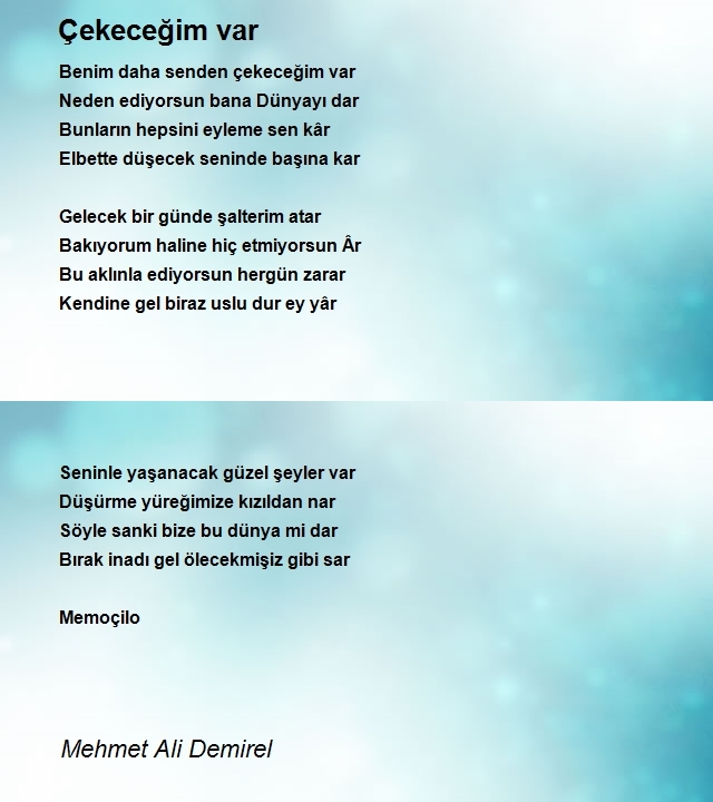 Mehmet Ali Demirel