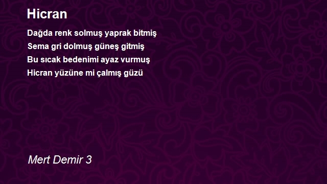 Mert Demir 3