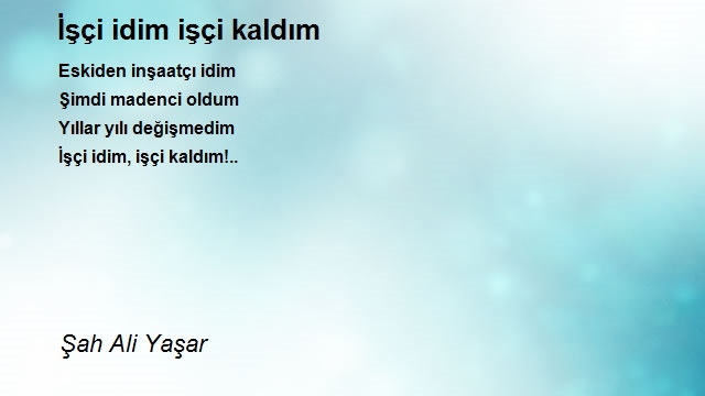 Şah Ali Yaşar