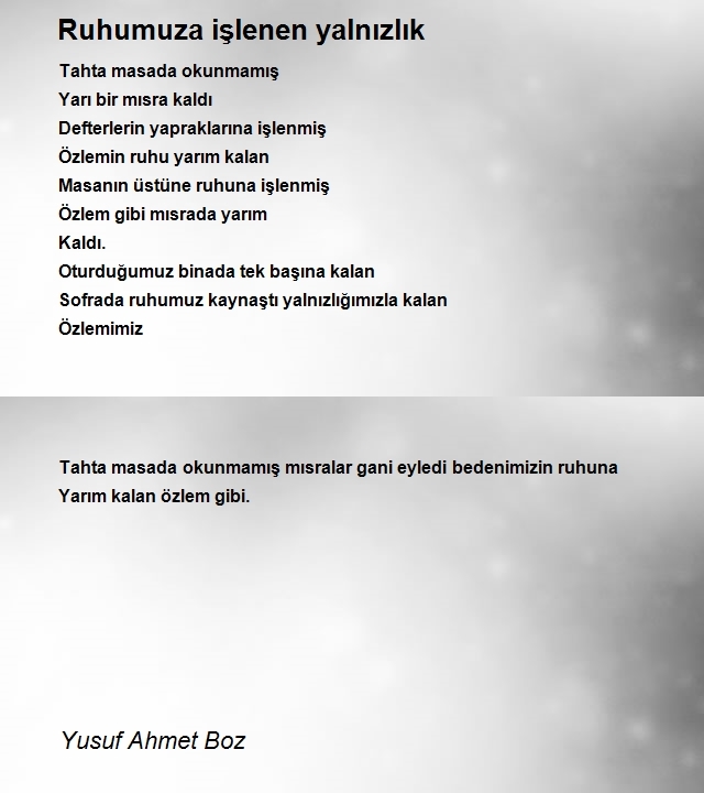 Yusuf Ahmet Boz