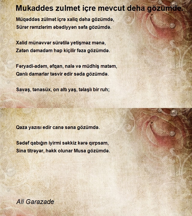 Ali Garazade