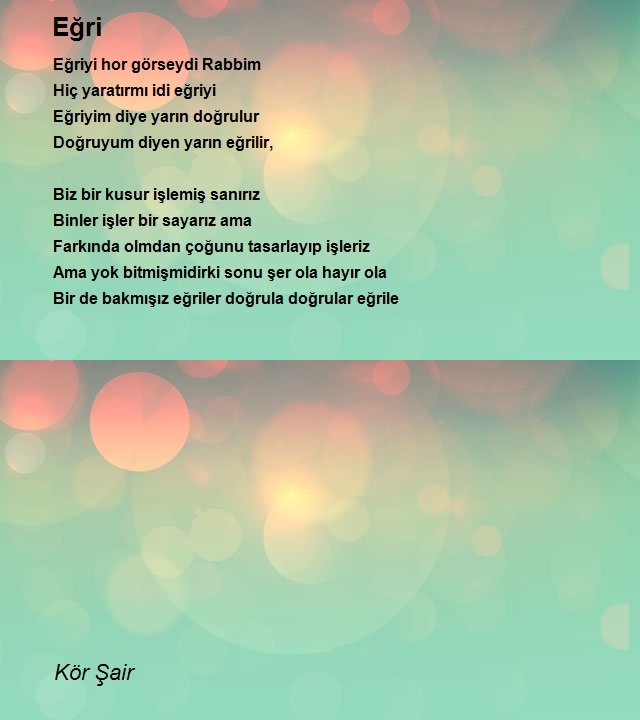 Kör Şair