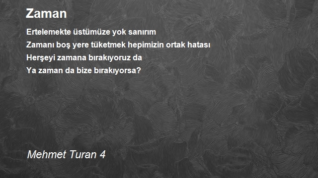 Mehmet Turan 4