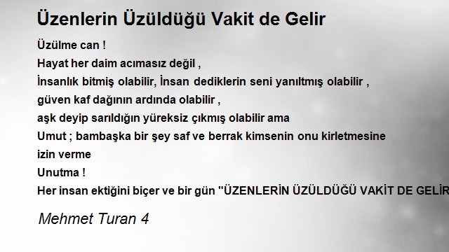 Mehmet Turan 4