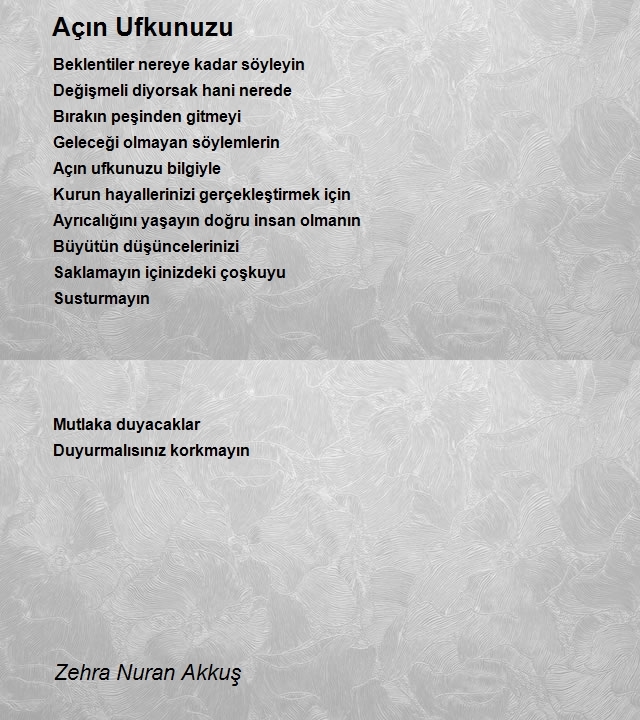 Zehra Nuran Akkuş