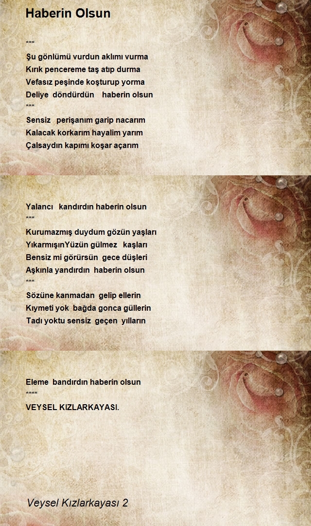 Veysel Kızlarkayası 2