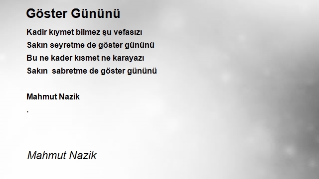 Mahmut Nazik