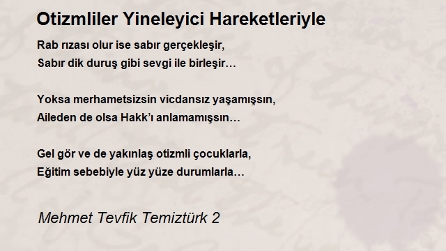 Mehmet Tevfik Temiztürk 2