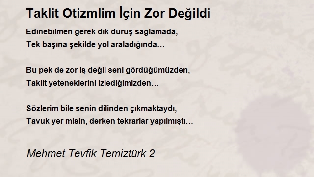 Mehmet Tevfik Temiztürk 2