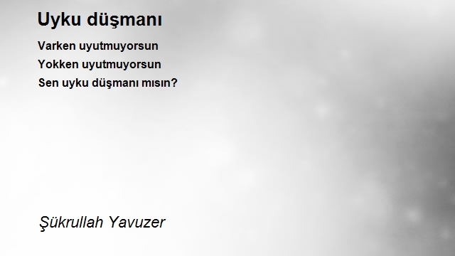 Şükrullah Yavuzer