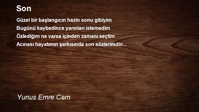 Yunus Emre Cam