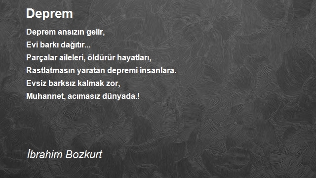 İbrahim Bozkurt