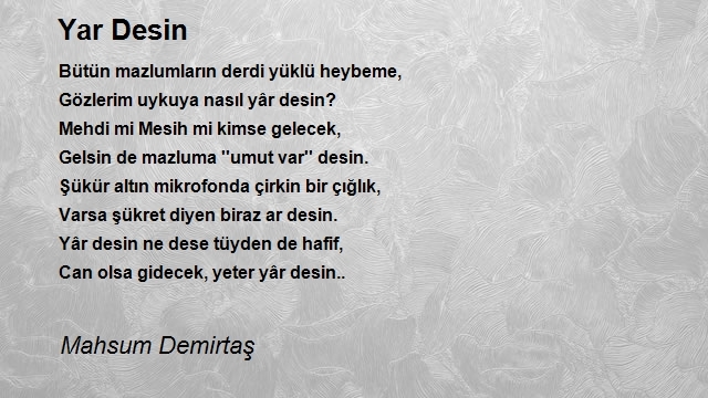 Mahsum Demirtaş