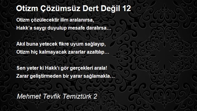 Mehmet Tevfik Temiztürk 2