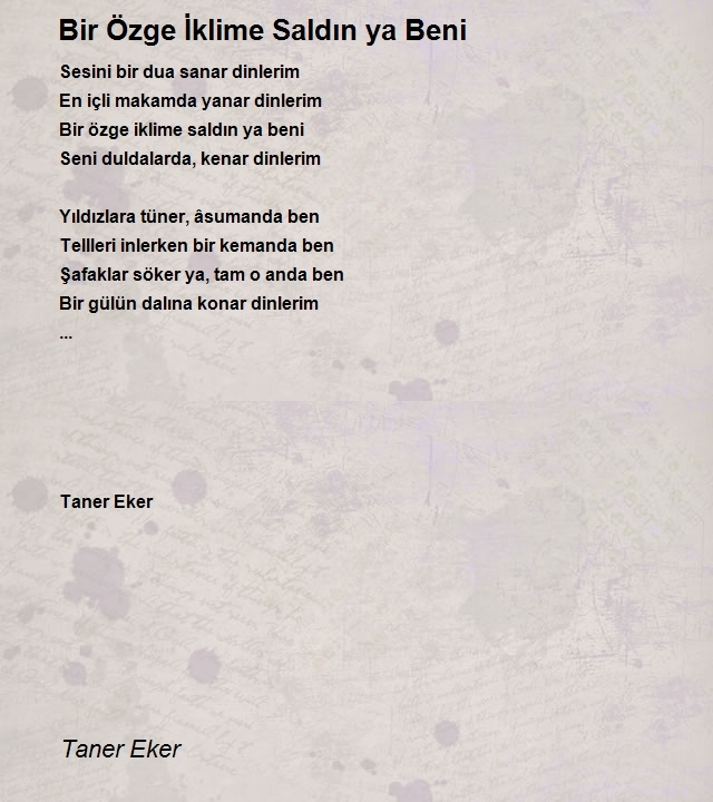 Taner Eker