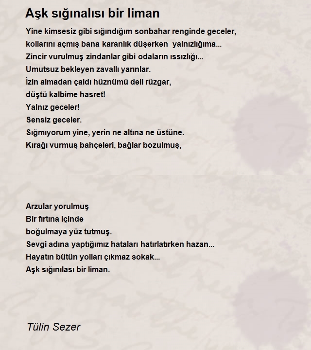 Tülin Sezer