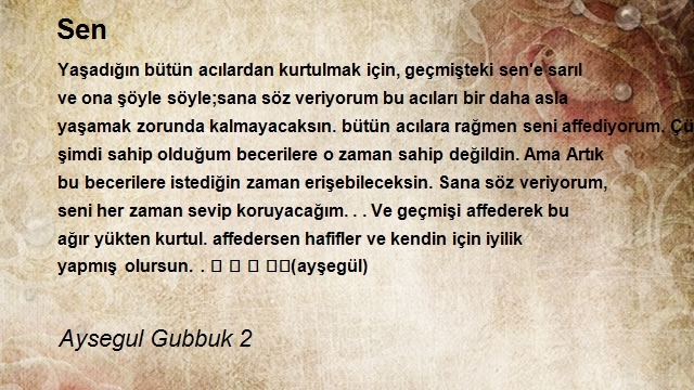 Aysegul Gubbuk 2