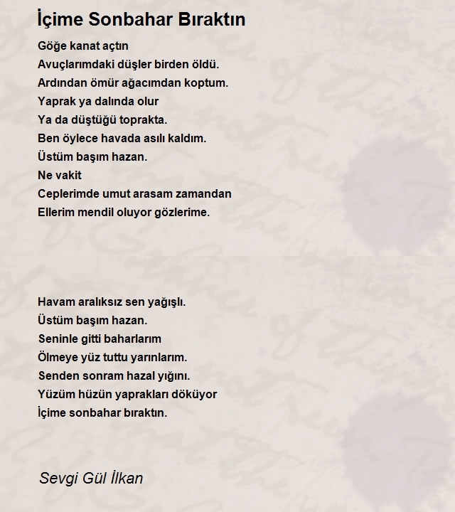 Sevgi Gül İlkan