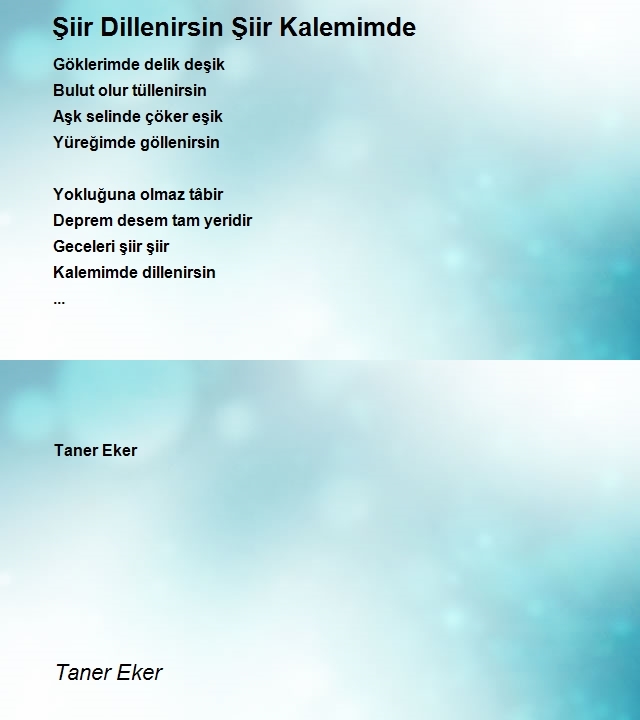 Taner Eker