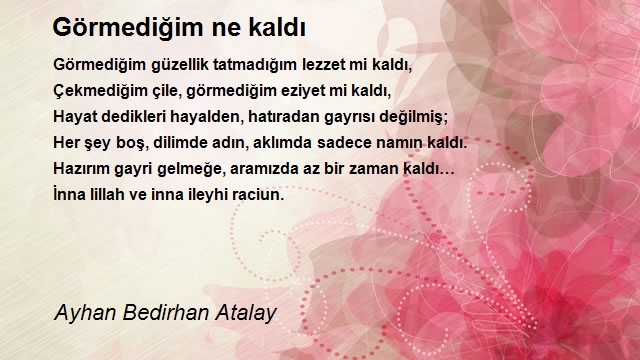 Ayhan Bedirhan Atalay