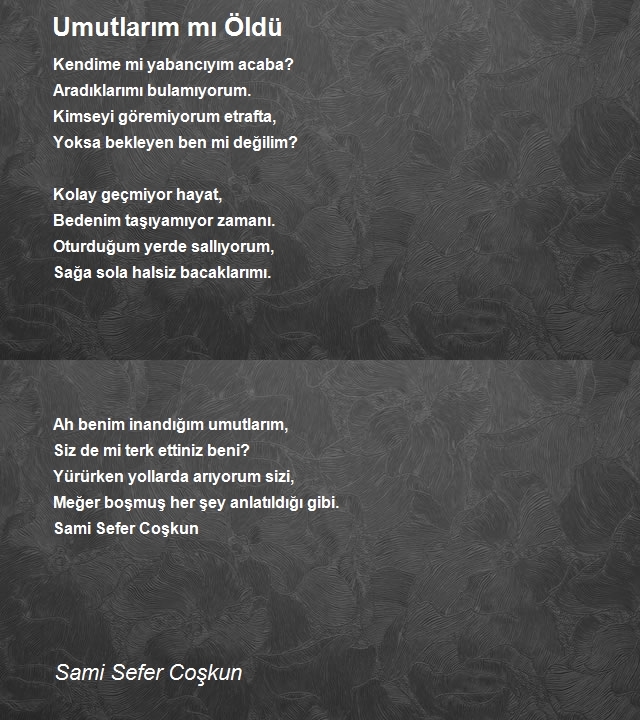 Sami Sefer Coşkun