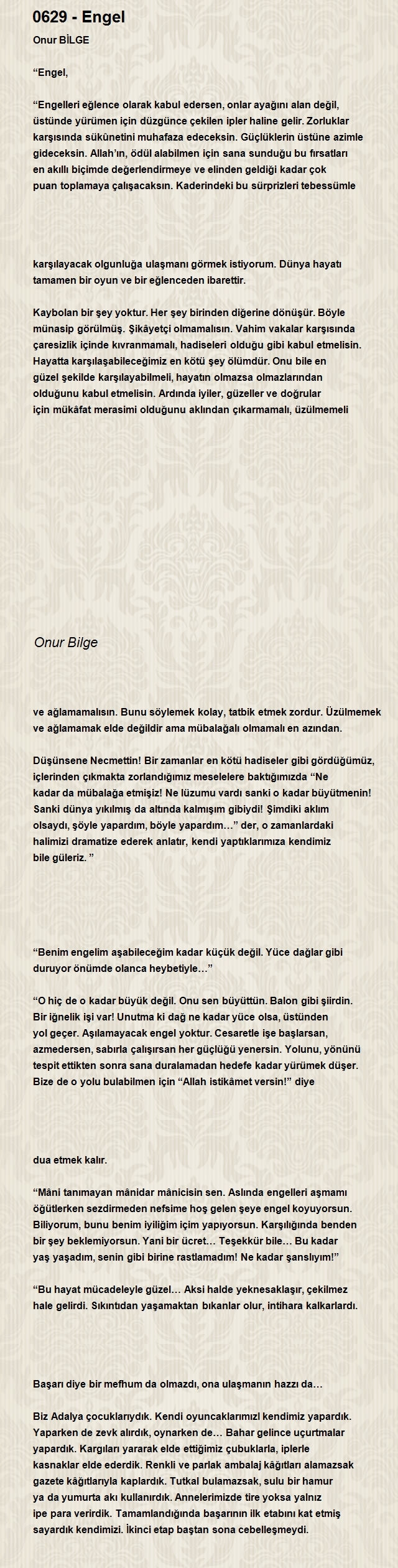 Onur Bilge