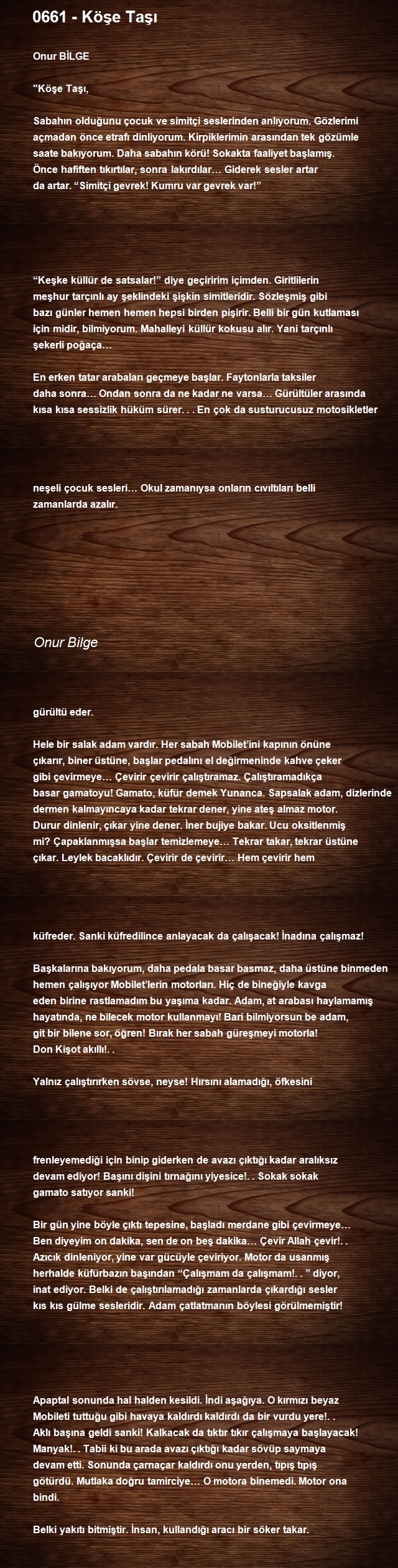 Onur Bilge