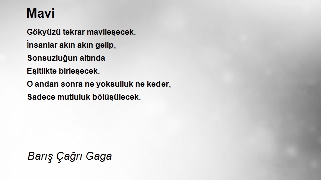 Barış Çağrı Gaga