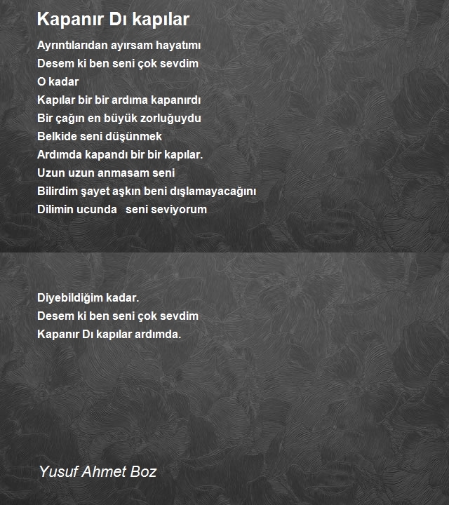 Yusuf Ahmet Boz