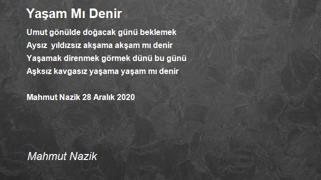 Mahmut Nazik