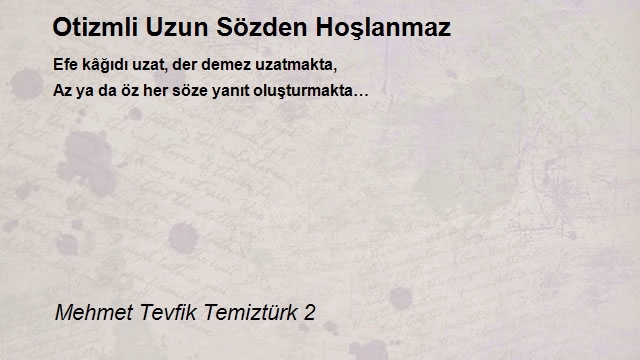 Mehmet Tevfik Temiztürk 2