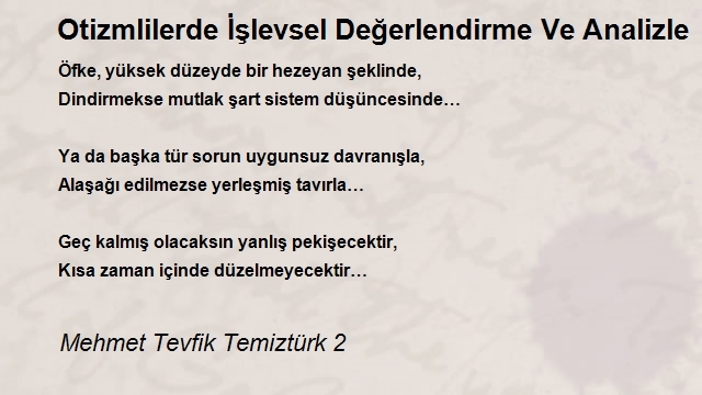 Mehmet Tevfik Temiztürk 2