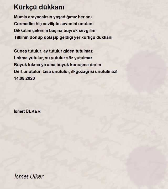 İsmet Ülker