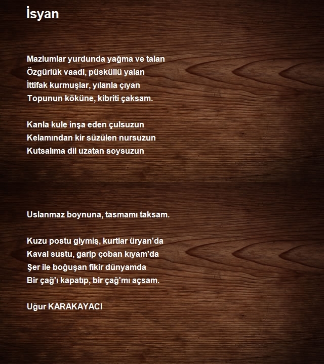 Uğur Karakayacı