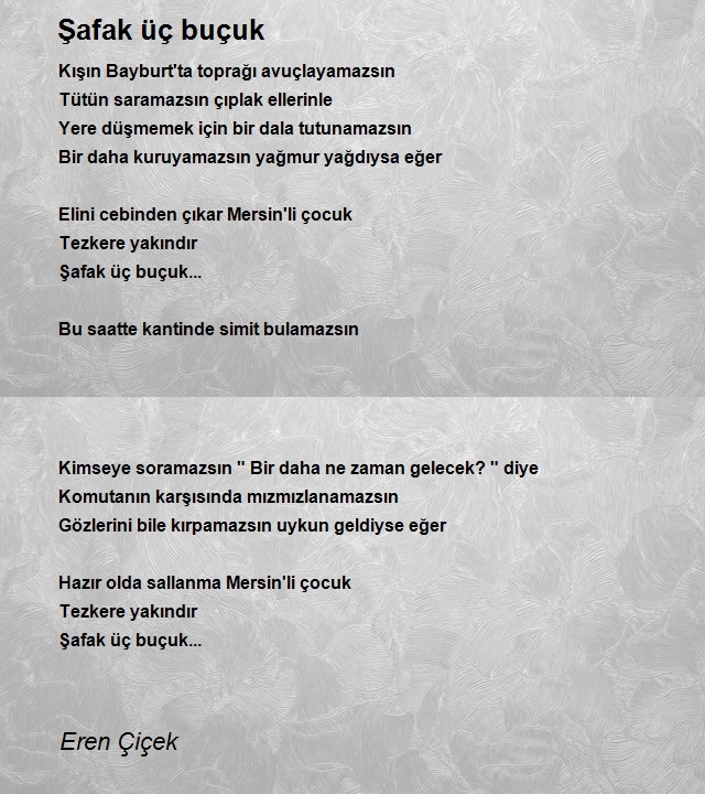 Eren Çiçek