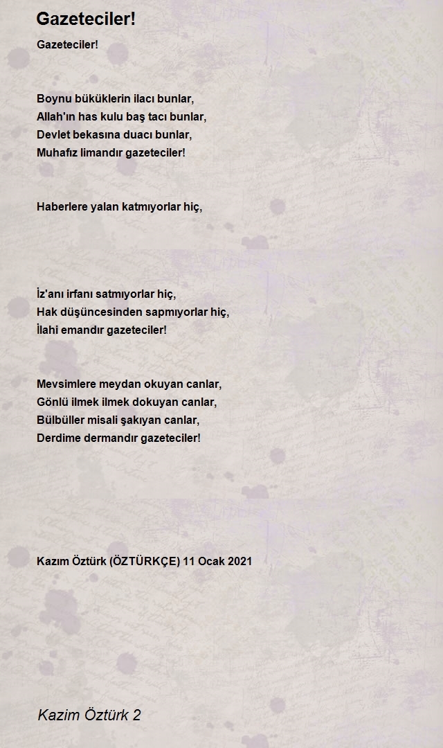 Kazim Öztürk 2