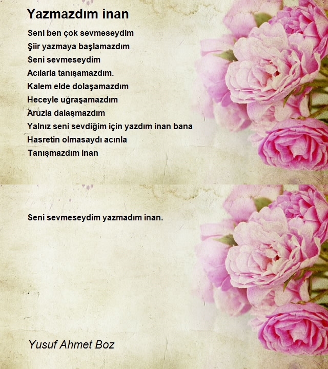 Yusuf Ahmet Boz