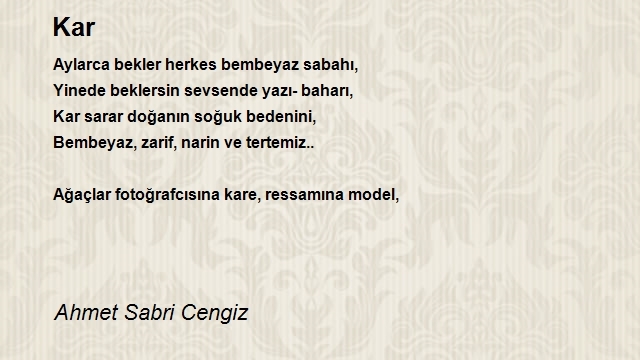 Ahmet Sabri Cengiz