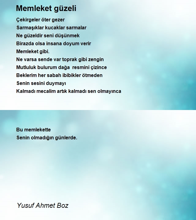 Yusuf Ahmet Boz