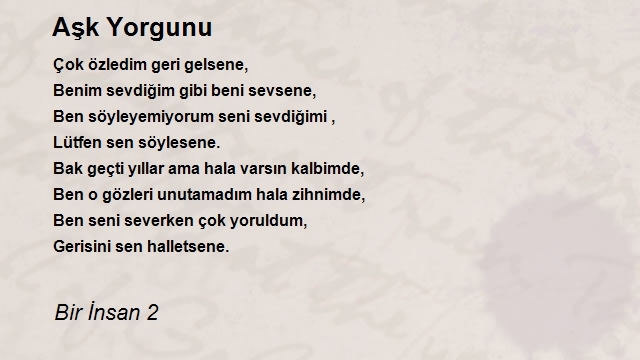 Bir İnsan 2