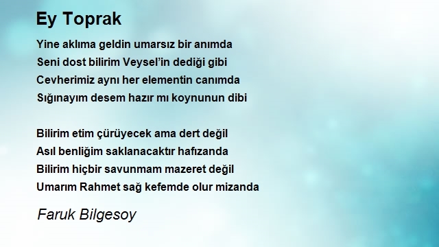 Faruk Bilgesoy