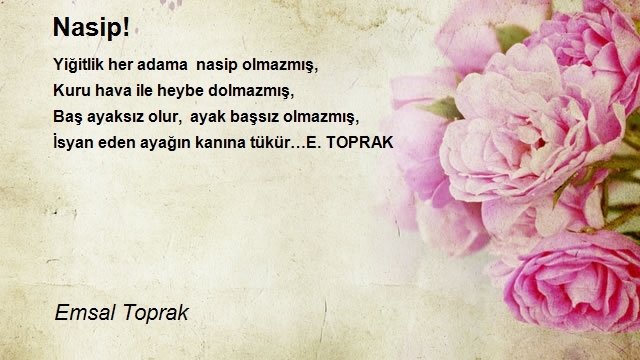 Emsal Toprak