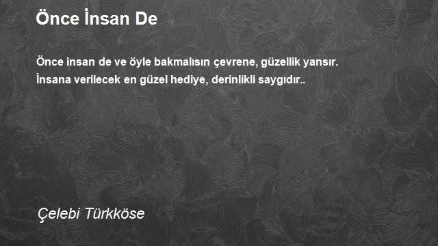 Çelebi Türkköse