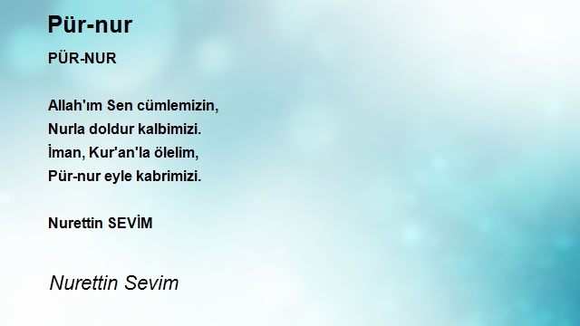 Nurettin Sevim