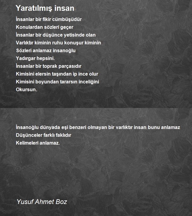 Yusuf Ahmet Boz