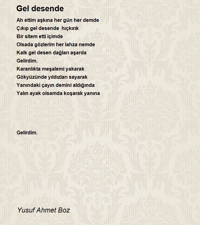 Yusuf Ahmet Boz