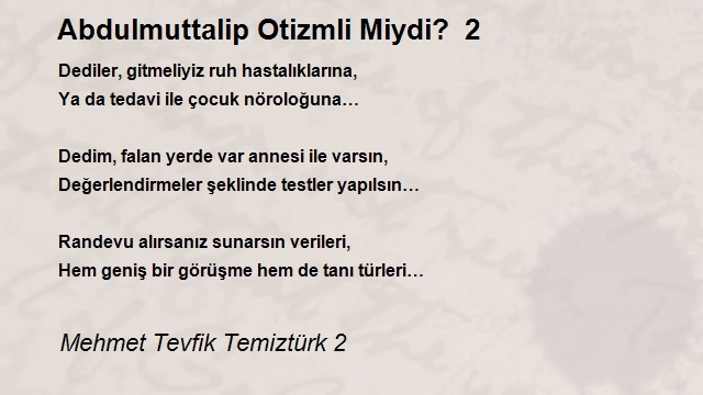 Mehmet Tevfik Temiztürk 2