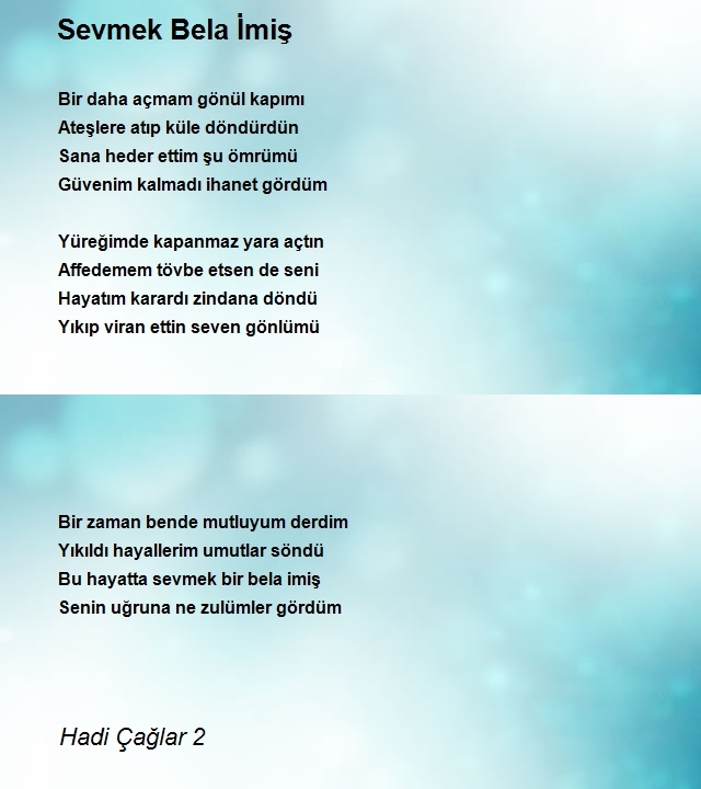 Hadi Çağlar 2